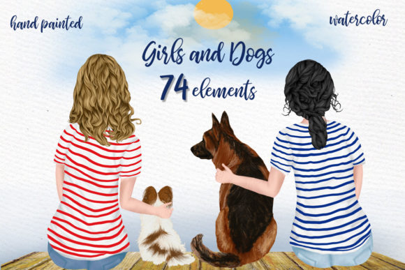 Best Friends Dogs Clipart: Top Illustrations for Brands