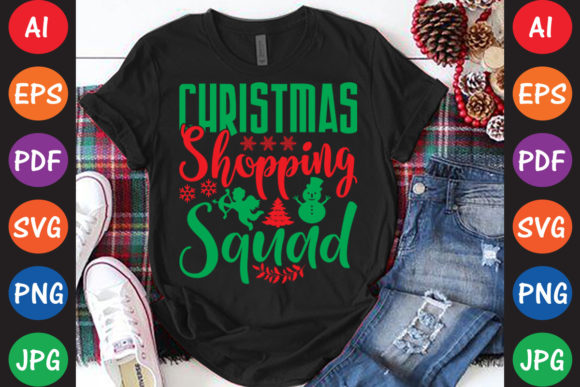 Christmas Shopping Squad: A Crafts Asset for Branding