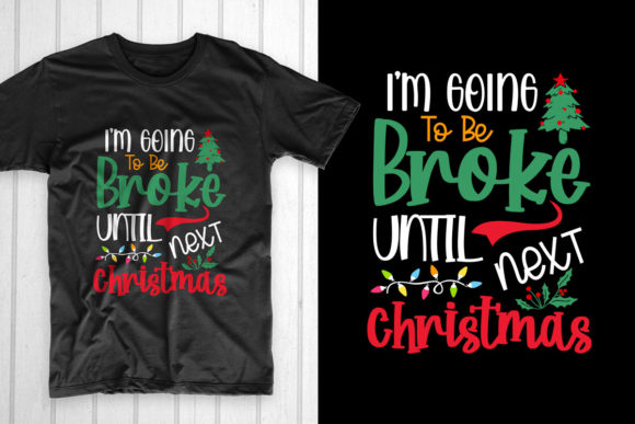 Christmas T-shirt Design SVG for Festive T-Shirt Designs