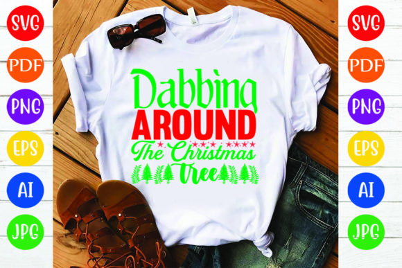 Dabbing Around the Christmas Tree: A Festive Crafts Asset