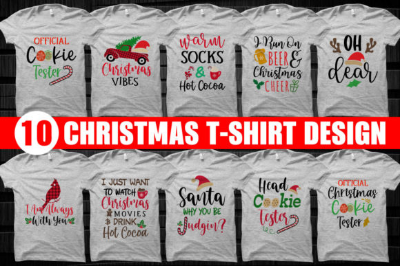 Review: 10 Christmas T Shirt Design for Festive Blog Graphics