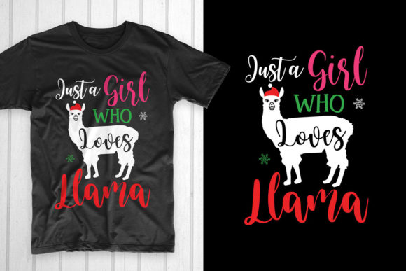 Review: Christmas Llama T Shirt Design for Holiday Crafts