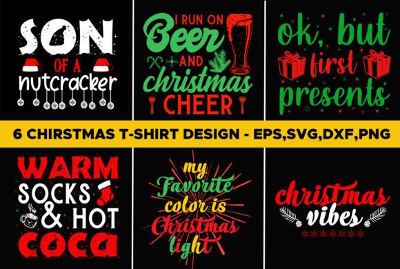 Review: Christmas T-shirt Design Bundle 1 for Holiday Stitching
