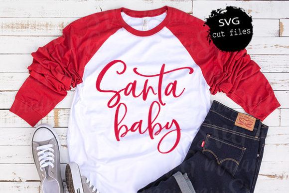 Santa Baby Christmas Sign: A Crafter's Review for T-Shirt Designs